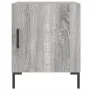 Nachttische 2 Stk. Ingenieurholz Sonoma grau 40x40x50 cm von vidaXL, Nachttische - Ref: Foro24-827577, Preis: 71,92 €, Rabatt: %