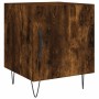 Mesitas noche 2 uds madera ingeniería roble ahumado 40x40x50 cm de vidaXL, Mesitas de noche - Ref: Foro24-827559, Precio: 45,...