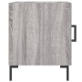 Mesitas noche 2 uds madera ingeniería gris Sonoma 40x40x50 cm de vidaXL, Mesitas de noche - Ref: Foro24-827577, Precio: 72,82...