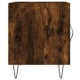Mesitas noche 2 uds madera ingeniería roble ahumado 40x40x50 cm de vidaXL, Mesitas de noche - Ref: Foro24-827559, Precio: 45,...