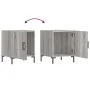 Nachttische 2 Stk. Ingenieurholz Sonoma grau 40x40x50 cm von vidaXL, Nachttische - Ref: Foro24-827577, Preis: 71,92 €, Rabatt: %
