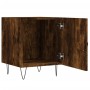 Mesitas noche 2 uds madera ingeniería roble ahumado 40x40x50 cm de vidaXL, Mesitas de noche - Ref: Foro24-827559, Precio: 45,...