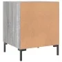 Nachttische 2 Stk. Ingenieurholz Sonoma grau 40x40x50 cm von vidaXL, Nachttische - Ref: Foro24-827577, Preis: 71,92 €, Rabatt: %