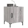 Nachttische 2 Stk. Ingenieurholz Sonoma grau 40x40x50 cm von vidaXL, Nachttische - Ref: Foro24-827577, Preis: 71,92 €, Rabatt: %