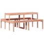 Mesa de pícnic madera maciza Douglas 160x134x75 cm en Mesas de jardín | Comprar online en Foru.es