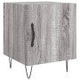 Mesita de noche madera de ingeniería gris Sonoma 40x40x50 cm de vidaXL, Mesitas de noche - Ref: Foro24-827560, Precio: 38,32 ...