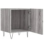 Mesita de noche madera de ingeniería gris Sonoma 40x40x50 cm de vidaXL, Mesitas de noche - Ref: Foro24-827560, Precio: 38,32 ...