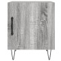 Mesita de noche madera de ingeniería gris Sonoma 40x40x50 cm de vidaXL, Mesitas de noche - Ref: Foro24-827560, Precio: 38,32 ...