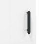 Mesita de noche madera de ingeniería blanco brillo 40x40x50 cm de vidaXL, Mesitas de noche - Ref: Foro24-827584, Precio: 32,8...