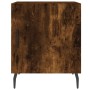 Mesitas noche 2 uds madera ingeniería roble ahumado 40x40x50 cm de vidaXL, Mesitas de noche - Ref: Foro24-827607, Precio: 53,...