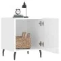 Nightstands 2 pcs glossy white engineered wood 40x40x50 cm by vidaXL, Nightstands - Ref: Foro24-827601, Price: 56,05 €, Disco...