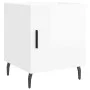 Nightstands 2 pcs glossy white engineered wood 40x40x50 cm by vidaXL, Nightstands - Ref: Foro24-827601, Price: 56,05 €, Disco...