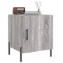Mesitas noche 2 uds madera ingeniería gris Sonoma 40x40x50 cm de vidaXL, Mesitas de noche - Ref: Foro24-827593, Precio: 58,14...