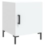 Mesitas de noche 2 uds madera de ingeniería blanco 40x40x50 cm de vidaXL, Mesitas de noche - Ref: Foro24-827565, Precio: 54,2...