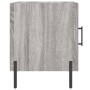 Mesitas noche 2 uds madera ingeniería gris Sonoma 40x40x50 cm de vidaXL, Mesitas de noche - Ref: Foro24-827593, Precio: 58,14...