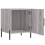 Mesitas noche 2 uds madera ingeniería gris Sonoma 40x40x50 cm de vidaXL, Mesitas de noche - Ref: Foro24-827593, Precio: 58,14...
