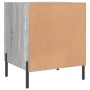 Mesitas noche 2 uds madera ingeniería gris Sonoma 40x40x50 cm de vidaXL, Mesitas de noche - Ref: Foro24-827593, Precio: 58,14...