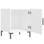 Mesitas de noche 2 uds madera de ingeniería blanco 40x40x50 cm de vidaXL, Mesitas de noche - Ref: Foro24-827565, Precio: 54,2...