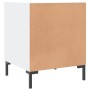 Mesitas de noche 2 uds madera de ingeniería blanco 40x40x50 cm de vidaXL, Mesitas de noche - Ref: Foro24-827565, Precio: 54,2...
