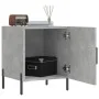 Concrete gray engineered wood bedside table 40x40x50 cm by vidaXL, Nightstands - Ref: Foro24-827588, Price: 35,76 €, Discount: %