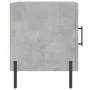 Concrete gray engineered wood bedside table 40x40x50 cm by vidaXL, Nightstands - Ref: Foro24-827588, Price: 35,76 €, Discount: %