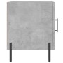 Mesita de noche madera de ingeniería gris hormigón 40x40x50 cm de vidaXL, Mesitas de noche - Ref: Foro24-827588, Precio: 36,1...