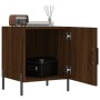 Mesitas noche 2 uds madera ingeniería marrón roble 40x40x50 cm de vidaXL, Mesitas de noche - Ref: Foro24-827595, Precio: 58,1...