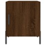 Mesitas noche 2 uds madera ingeniería marrón roble 40x40x50 cm de vidaXL, Mesitas de noche - Ref: Foro24-827595, Precio: 58,1...