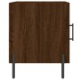 Mesitas noche 2 uds madera ingeniería marrón roble 40x40x50 cm de vidaXL, Mesitas de noche - Ref: Foro24-827595, Precio: 58,1...