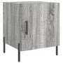 Mesita de noche madera de ingeniería gris Sonoma 40x40x50 cm de vidaXL, Mesitas de noche - Ref: Foro24-827592, Precio: 33,48 ...