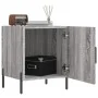 Sonoma gray engineered wood bedside table 40x40x50 cm by vidaXL, Nightstands - Ref: Foro24-827592, Price: 33,19 €, Discount: %