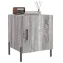Sonoma gray engineered wood bedside table 40x40x50 cm by vidaXL, Nightstands - Ref: Foro24-827592, Price: 33,19 €, Discount: %