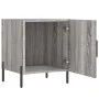 Sonoma gray engineered wood bedside table 40x40x50 cm by vidaXL, Nightstands - Ref: Foro24-827592, Price: 33,19 €, Discount: %