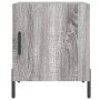 Mesita de noche madera de ingeniería gris Sonoma 40x40x50 cm de vidaXL, Mesitas de noche - Ref: Foro24-827592, Precio: 33,48 ...