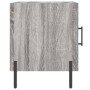 Mesita de noche madera de ingeniería gris Sonoma 40x40x50 cm de vidaXL, Mesitas de noche - Ref: Foro24-827592, Precio: 33,48 ...