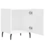 Mesitas de noche 2 uds madera de ingeniería blanco 40x40x50 cm de vidaXL, Mesitas de noche - Ref: Foro24-827597, Precio: 55,2...