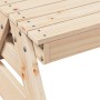 Mesa de picnic para niños madera maciza de pino 88x97x52 cm en Mesas de jardín | Comprar online en Foru.es
