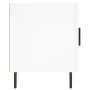 Mesitas de noche 2 uds madera de ingeniería blanco 40x40x50 cm de vidaXL, Mesitas de noche - Ref: Foro24-827597, Precio: 55,2...