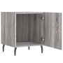 Mesita de noche madera de ingeniería gris Sonoma 40x40x50 cm de vidaXL, Mesitas de noche - Ref: Foro24-827608, Precio: 32,48 ...