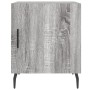 Mesita de noche madera de ingeniería gris Sonoma 40x40x50 cm de vidaXL, Mesitas de noche - Ref: Foro24-827608, Precio: 32,48 ...