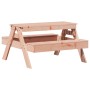 Mesa de pícnic para niños madera maciza Douglas 88x97x52 cm en Mesas de jardín | Comprar online en Foru.es