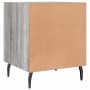 Mesita de noche madera de ingeniería gris Sonoma 40x40x50 cm de vidaXL, Mesitas de noche - Ref: Foro24-827608, Precio: 32,48 ...