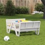 Mesa de pícnic para niños madera maciza pino blanco 88x122x58cm en Mesas de jardín | Comprar online en Foru.es