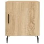 Nightstands 2 pcs engineered wood Sonoma oak 40x40x50 cm by vidaXL, Nightstands - Ref: Foro24-827603, Price: 53,43 €, Discoun...