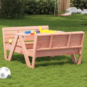 Mesa de pícnic para niños madera maciza Douglas 88x122x58 cm en Mesas de jardín | Comprar online en Foru.es