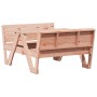 Mesa de pícnic para niños madera maciza Douglas 88x122x58 cm en Mesas de jardín | Comprar online en Foru.es
