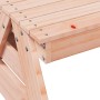 Mesa de pícnic para niños madera maciza Douglas 88x122x58 cm en Mesas de jardín | Comprar online en Foru.es