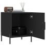 Mesitas de noche 2 uds madera de ingeniería negro 40x40x50 cm de vidaXL, Mesitas de noche - Ref: Foro24-827583, Precio: 58,47...