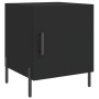 Mesitas de noche 2 uds madera de ingeniería negro 40x40x50 cm de vidaXL, Mesitas de noche - Ref: Foro24-827583, Precio: 58,47...