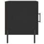 Mesitas de noche 2 uds madera de ingeniería negro 40x40x50 cm de vidaXL, Mesitas de noche - Ref: Foro24-827583, Precio: 58,47...